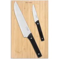 Набор ножей кухон. Rondell Mustang RD-1977 компл.:3предм. разд.дос. дерево/черный блистер