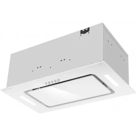 Вытяжка встраиваемая Meferi Ultra INBOX52WH Glass белый управление: кнопочное (1 мотор)