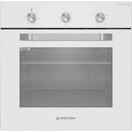 Духовой шкаф Электрический Meferi Light MEO604WH белый/нержавеющая сталь Духовой шкаф Электрический Meferi Light MEO604WH белый/нержавеющая сталь