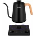 Чайник электрический Kitfort КТ-6726 1л. 1200Вт черный/дерево корпус: нерж.сталь/пластик