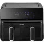 Аэрогриль Kitfort КТ-2265 2700Вт черный/серебристый