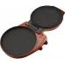 Пиццамейкер Kitfort КТ-4636 1800Вт коричневый/черный
