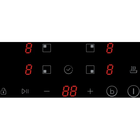 Индукционная варочная поверхность Candy CHXY64NB черный