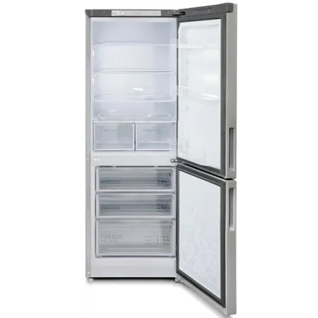 Холодильник Бирюса B-M6133 2-хкамерн. серебристый металлик