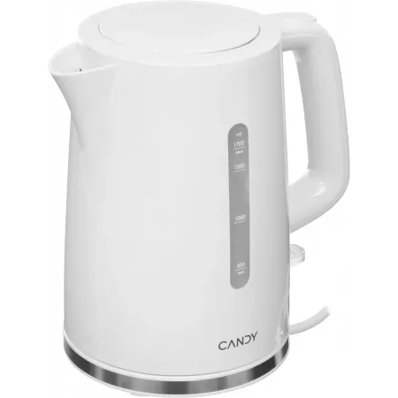 Чайник электрический Candy QA00A1M00RU 1.7л. 2200Вт белый корпус: пластик (CK-100)