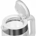 Чайник электрический Candy CK-301 1.8л. 2200Вт белый корпус: стекло/пластик