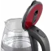 Чайник электрический Scarlett SC-EK27G65 1.8л. 1800Вт красный/черный корпус: стекло/металл/пластик