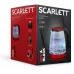 Чайник электрический Scarlett SC-EK27G65 1.8л. 1800Вт красный/черный корпус: стекло/металл/пластик