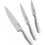 Набор ножей кухон. Rondell Imperial RD-2008 компл.:3предм. стальной подар.коробка Набор ножей кухон. Rondell Imperial RD-2008 компл.:3предм. стальной подар.коробка