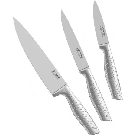 Набор ножей кухон. Rondell Imperial RD-2008 компл.:3предм. стальной подар.коробка Набор ножей кухон. Rondell Imperial RD-2008 компл.:3предм. стальной подар.коробка