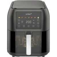 Аэрогриль Vitek VT-AF8001 1700Вт темно-серый/черный