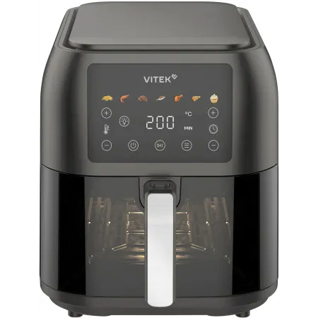 Аэрогриль Vitek VT-AF8001 1700Вт темно-серый/черный