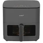 Аэрогриль Vitek VT-AF0001 2000Вт темно-серый/черный