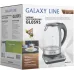Чайник электрический Galaxy Line GL 0593 1.7л. 2200Вт прозрачный корпус: стекло/металл/пластик (7010105930)
