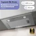 Вытяжка встраиваемая Zigmund & Shtain K 018.5 S нержавеющая сталь управление: кнопочное (1 мотор)