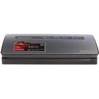 Вакуумный упаковщик Редмонд RVS-M021 120Вт 12л/мин шир.пак.:29см серый/черный