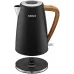 Чайник электрический Kitfort КТ-6792 1.7л. 2200Вт черный/дерево корпус: металл/пластик Чайник электрический Kitfort КТ-6792 1.7л. 2200Вт черный/дерево корпус: металл/пластик