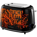 Тостер Kitfort КТ-6464 1080Вт черный/красный