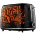 Тостер Kitfort КТ-6464 1080Вт черный/красный
