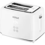 Тостер Kitfort КТ-6872 1080Вт белый/серебристый