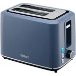 Тостер Kitfort КТ-6874 1080Вт синий/серебристый