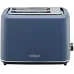 Тостер Kitfort КТ-6874 1080Вт синий/серебристый