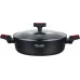 Сотейник Rondell Urban Pro RDA-1988 d=26см (с крышкой) черный