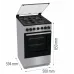 Плита Комбинированная Gorenje GK5B44SF серебристый (стеклянная крышка)