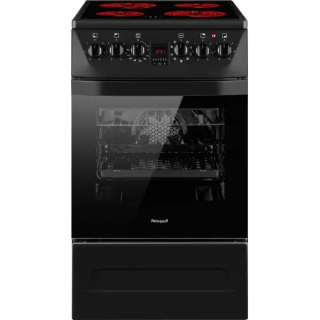Плита Электрическая Weissgauff WES 2V16 BE Premium Line черный