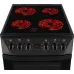 Плита Электрическая Weissgauff WES 2V16 BE Premium Line черный