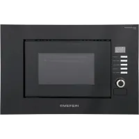 Микроволновая печь Meferi MMO6020BK Slim 20л. 1200Вт черный (встраиваемая)