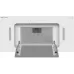 Вытяжка встраиваемая Meferi Inbox glass comfort 60wh белый управление: сенсорное (1 мотор)