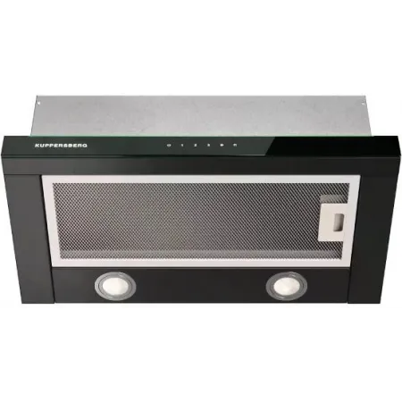 Вытяжка встраиваемая Kuppersberg High-Tech Slimtouch 60 B черный управление: кнопочное (1 мотор)
