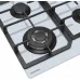 Газовая варочная поверхность Meferi Glass comfort MGH604WH белый Газовая варочная поверхность Meferi Glass comfort MGH604WH белый