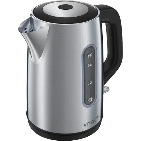 Чайник электрический Vitek VT-WK1054 1.7л. 2200Вт черный корпус: металл Чайник электрический Vitek VT-WK1054 1.7л. 2200Вт черный корпус: металл