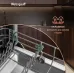Посудомоечная машина встраив. Weissgauff BDW 4536 D Inverter Autoopen Timer Floor узкая