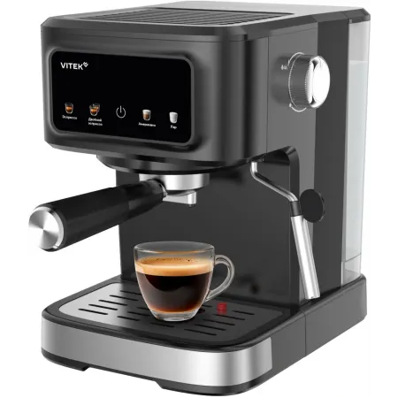 Кофеварка рожковая Vitek Gracia VT-CME1502 1100Вт черный