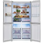 Холодильник Lex LCD505WGID 2-хкамерн. белый стекло инвертер