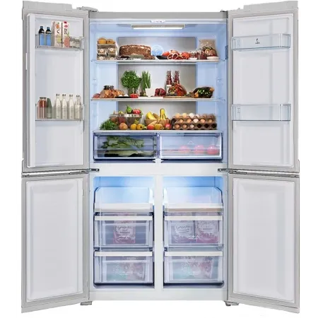 Холодильник Lex LCD505WGID 2-хкамерн. белый стекло инвертер