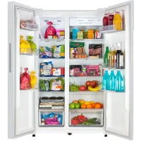 Холодильник Lex LSB530WGID 2-хкамерн. белый инвертер