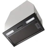 Вытяжка встраиваемая Lex Hyper 600 BBL черный управление: кнопочное (1 мотор)