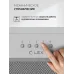 Вытяжка встраиваемая Lex Hyper 600 Inverter WH белый управление: кнопочное (1 мотор)