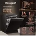 Посудомоечная машина Weissgauff DW 6038 B Inverter черный (полноразмерная) инвертер