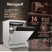Посудомоечная машина Weissgauff DW 6038 W Inverter белый (полноразмерная) инвертер