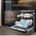 Посудомоечная машина Weissgauff DW 6038 W Inverter белый (полноразмерная) инвертер