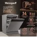 Посудомоечная машина Weissgauff DW 6038 X Inverter серебристый (полноразмерная) инвертер