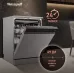 Посудомоечная машина Weissgauff DW 6038 X Inverter серебристый (полноразмерная) инвертер