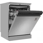 Посудомоечная машина Weissgauff DW 6038 X Inverter серебристый (полноразмерная) инвертер