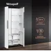 Холодильник Weissgauff WSBS 450 WNF Built-in 2-хкамерн. белый инвертер