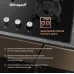 Газовая варочная поверхность Weissgauff HG 631 BGV черный